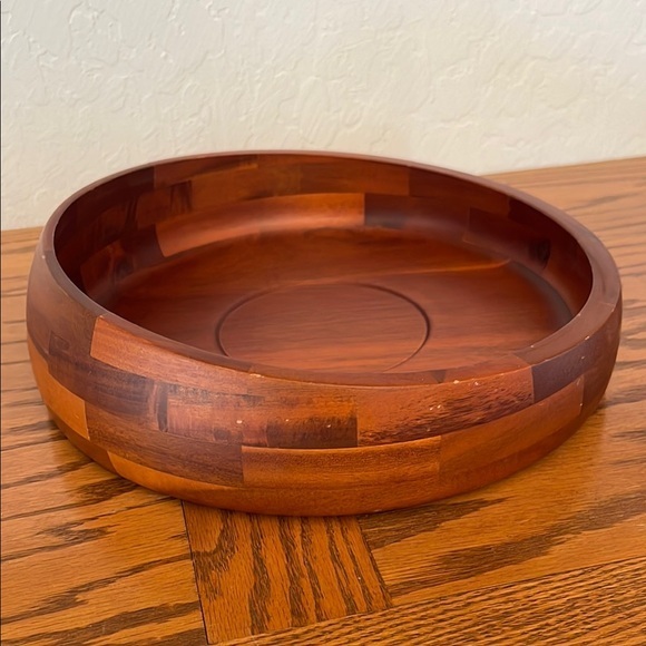 Michael Graves Other - Michael Graves wooden asymmetrical style wooden serving bowl,